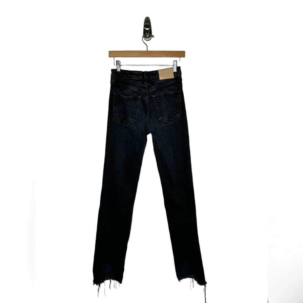 Trave | Berit Relaxed Straight Cuffed Jeans in Night Fever 26